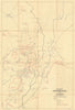 A Plan of Anuradhapura shewing ancient ruins. Ceylon Survey Department 1924 map