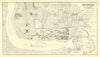City plan of Shanghai & its suburbs about 1853 by William Charles Milne 1921 map
