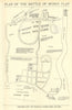 Plan of the Battle of Muddy Flat, Shanghai, 1854. Shanghai Courier 1921 map
