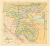 Bitlis vilayet—Eastern Anatolia—Lake Van—Turkey—Ottoman Arabic map 1909
