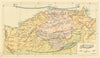 Kostamonu vilayet—Turkish Black Sea coast—Turkey—Ottoman Arabic map 1909