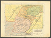 Mamuret Ul Aziz vilayet—Eastern Anatolia—Turkey—Ottoman Arabic map 1909