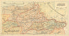 Erzurum vilayet—Eastern Anatolia—Turkey—Antique Ottoman Arabic map 1909