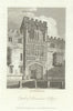 View of the front of Brasenose College, Oxford by John Greig for Chalmers 1810