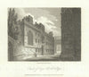View of Corpus Christi College, Oxford by James Sargant Storer for Chalmers 1810