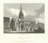 University Church of St. Mary the Virgin, Oxford by John Greig for Chalmers 1810