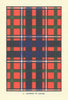 Cameron of Lochiel tartan print — Scotland Scottish clans families 1938