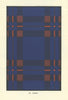 Elliot tartan print — Scotland Scottish clans families 1938 old vintage