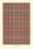 MacAlister tartan print — Scotland Scottish clans families 1938 old
