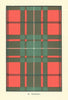 MacAulay tartan print — Scotland Scottish clans families 1938 old