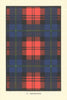 MacLachlan tartan print — Scotland Scottish clans families 1938 old