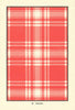 Menzies tartan print — Scotland Scottish clans families 1938 old vintage