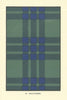 Montgomerie tartan print — Scotland Scottish clans families 1938 old