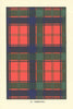 Robertson—Clann Donnachaidh—tartan print—Scotland Scottish clans families 1938