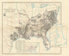 Map showing the distribution of slaves in the Southern States—von Steinwehr 1863