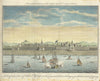 Fort St George on the Coromandel Coast—van Ryne/Hinton—Chennai—optic view c1755