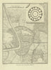 Grundris der Stadt Damiat—Plan of the City of Damietta—Niebuhr/de Fehrt 1773 map
