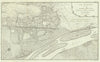 Urbis Kahira nec non oppidorum Bulak Masr… Cairo city plan—Giza—Niebuhr 1773 map