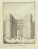 Bâb el fitüch, ein Thor zu Káhira—Cairo Bab al-Futuh gate—Niebuhr/Haas 1773