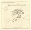 Scilly/Sylley Islands their distances & flats—Mynde—map+article—Rex Cowan 1754