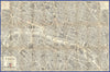 Bird's Eye—Vue du Centre de Paris à vol d’oiseau—Grand Marnier—Peltier 1951 map