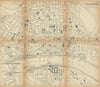 COLOGNE KOLN KÖLN antique town plan city map. Germany. BRADSHAW 1902 old