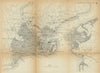 CONSTANTINOPLE / ISTANBUL antique town plan city map. Turkey. BRADSHAW 1902