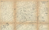 FRANKFURT AM MAIN antique town plan city map. Germany. BRADSHAW 1902 old