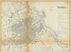 PALERMO antique town plan city map. Italy. BRADSHAW 1902 old chart