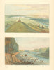 Fort Union—Missouri River snags & rafts—Upper Missouri—Catlin 1841 (1892)