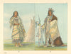 Native Americans—Iron Horn—Woman Who Strikes Many—Blackfeet—Catlin 1841 (1892)