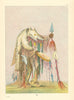 Native Americans—Blackfeet doctor or medicine man—Montana—Catlin 1841 (1892)
