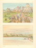 The Brick Kilns—Clay bluffs above St. Louis—Upper Missouri—Catlin 1841 (1892)
