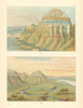 Solitary Pictured Bluff—Three Domes—N. Dakota—Upper Missouri—Catlin 1841 (1892)