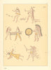 Native Americans—Four Bears robe—battle scenes—North Dakota—Mandan 1841 (1892)
