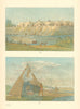 Native Americans—Hidatsa village—vapour baths—North Dakota—Catlin 1841 (1892)