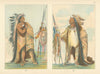 Native Americans—Two Crows—He Who Ties His Hair Before—Crow—Catlin 1841 (1892)