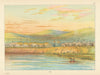 Native Americans—Arikara village & earth lodges—South Dakota—Catlin 1841 (1892)