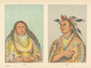 Native Americans—The Twin—Bloody Hand—South Dakota—Arikara—Catlin 1841 (1892)