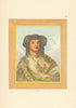 Native Americans—One Horn, Miniconjou chief—S. Dakota—Lakota—Catlin 1841 (1892)