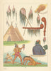 Native Americans—Scalping methods & scalps—Great Plains—Catlin 1841 (1892)