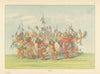 Native Americans—Scalp Dance—Great Plains—Lakota/Dakota—Catlin 1841 (1892)