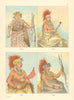 Native Americans—Ioway Chiefs—White Cloud—Shooting Cedar—Kansas 1841 (1892)