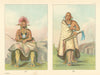 Native Americans—Buffalo Bull—Big Elk—Great Plains—Pawnee—Catlin 1841 (1892)
