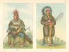 Native Americans—Strikes Two at Once—Loose Pipestem—Otoe-Missouria 1841 (1892)