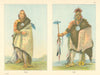 Native Americans—Brave Chief—Big Elk—Nebraska—Omaha—Catlin 1841 (1892) print