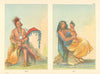 Native Americans—Clermont & family—Missouri—Oklahoma—Osage—Catlin 1841 (1892)