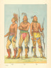 Native Americans—Big Crow—Man of the Bed—Not Afraid—Osage—Catlin 1841 (1892)