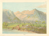 Native Americans—Wichita village on Red River—Southern Plains—Catlin 1841 (1892)