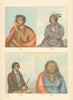 Native Americans—Night Bear—Little Chief—Potawatomi/Kaskaskia—Catlin 1841 (1892)